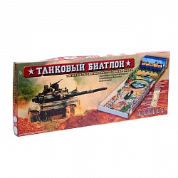 Игра настольная - Танковый биатлон (ОмЗЭТ, 024 ТОПАЗ) - миниатюра